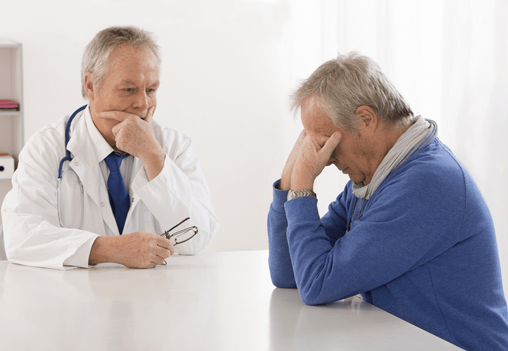doctor's examination for acute prostatitis